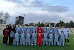 فوتبالیست‌های نوجوان ایران نایب قهرمان کافا شدند