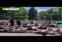 سبک اعتراضات برای دیده شدن خیلی موثره!+فیلم