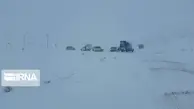 کولاک و برف سنگین ۶ جاده استان زنجان را بست