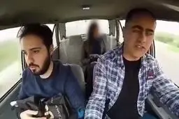 کتک کاری شدید یک خانم با عوامل دوربین مخفی!