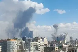 نقاطی از تهران هدف حمله قرار گرفت