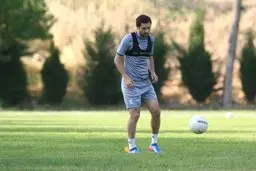  استقلال  |  میلیچ در تمرین آبی‌پوشان شرکت کرد.