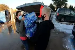 سرمای شدید  | تگزاس آمریکا دربحران 