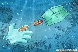 دستکش و ماسک  شما چه بلایی سر ما آورد! 