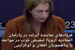فریادهای نماینده‌ی ایرلند در پارلمان اتحادیه اروپا+ویدئو