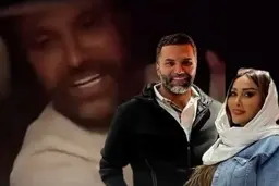 لحظه تصادف علیرضا نیکبخت و همسرش | لحظه عاشقانه‌‌ای که حین رانندگی خراب شد +ویدئو