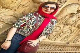 عجیب ترین عکس از بازیگر ایرانی 