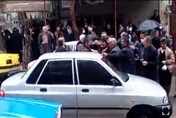 ازدحام و صف روغن نباتی در جوانرود (استان کرمانشاه) + ویدئو