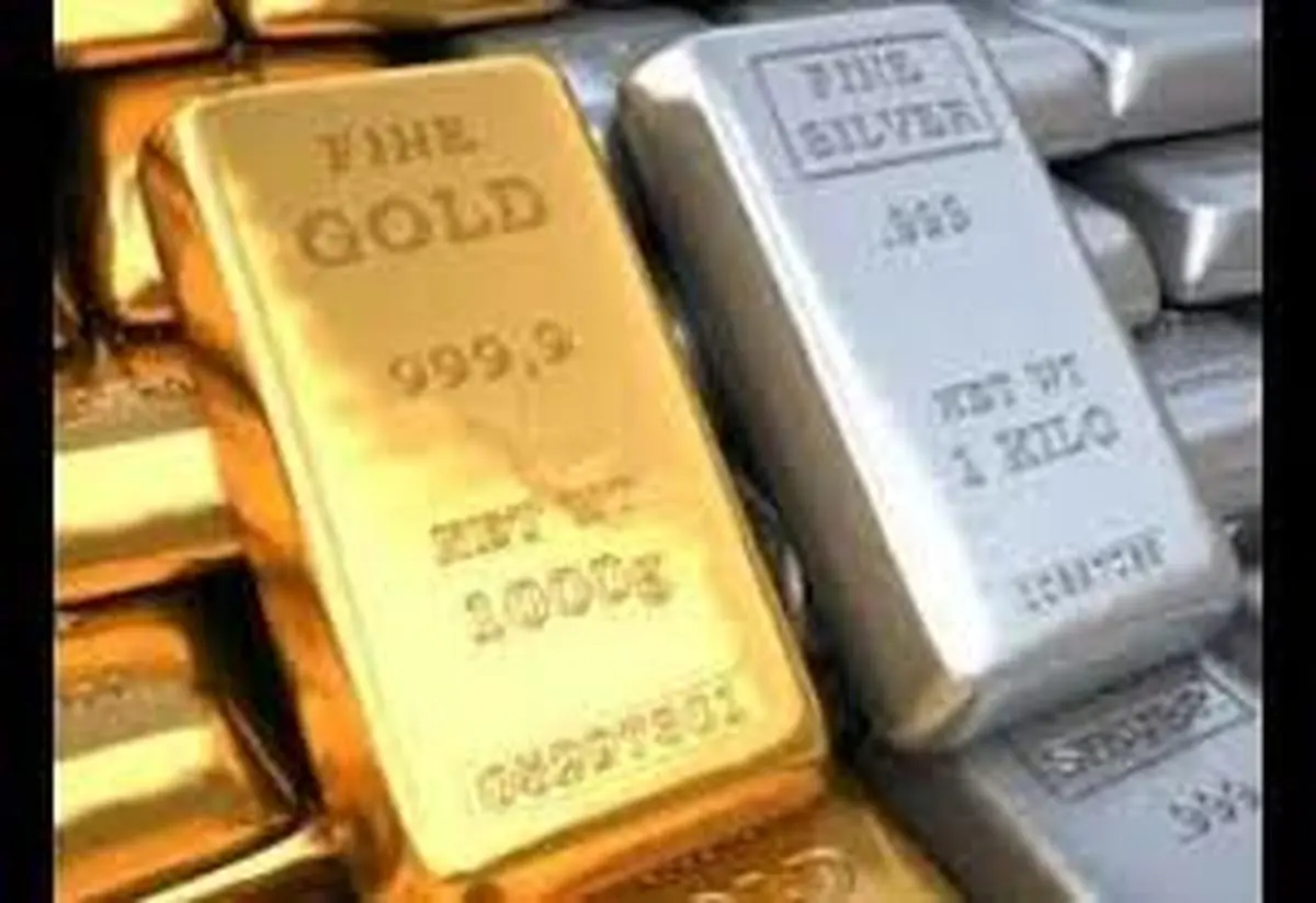قیمت طلا و نقره  برای چهارمین  روز به شدت کاهش یافت