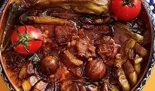 ناهار خورش بادمجان به روش رستورانی درست کن | طرز تهیه خورش بادمجان خوشمزه به روش رستورانی + 8 نکته مهم سرآشپز