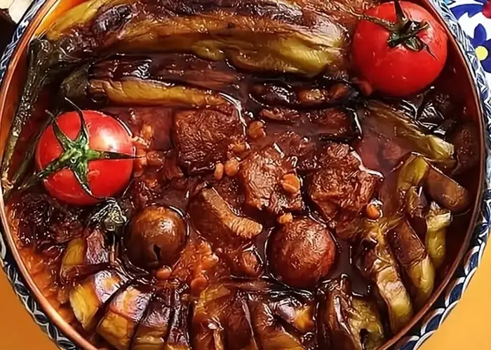 ناهار خورش بادمجان خوشمزه به روش رستورانی | طرز تهیه خورش بادمجان خوشمزه به روش رستورانی + 8 نکته مهم