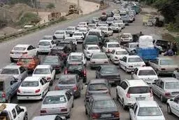 هجوم گردشگران به مازندران و ترافیک سنگین جاده‌ها 