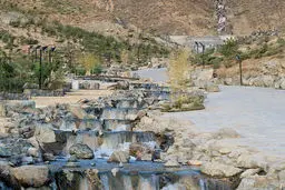 
 بلندترین آبشار مصنوعی ایران افتتاح شد
