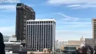 تخریب هتل و کازینوی ترامپ در آتلانتیک سیتی + ویدئو