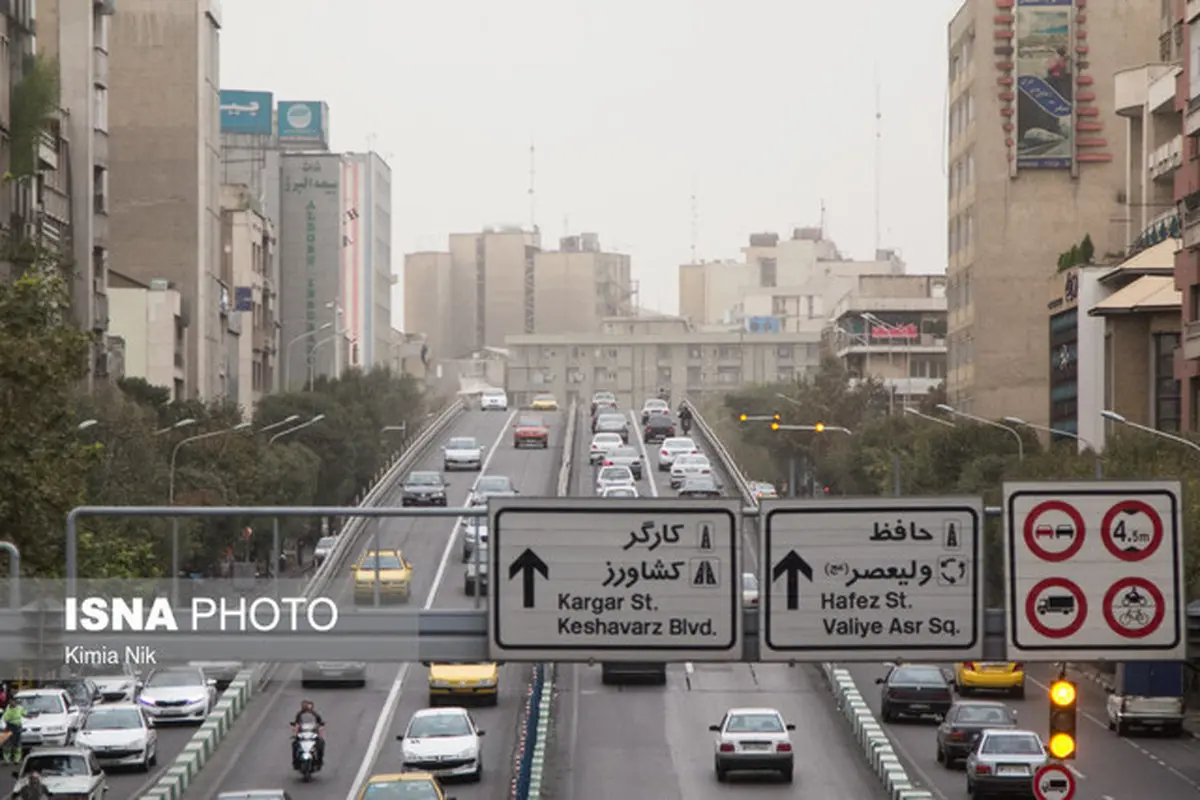 هوای امروز تهران در محدوده ناسالم برای گروه‌های حساس قرار می‌گیرد