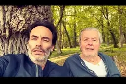 رونمایی از چهره آلن دلون پس از شایعات درباره تصمیم به مرگ خودخواسته