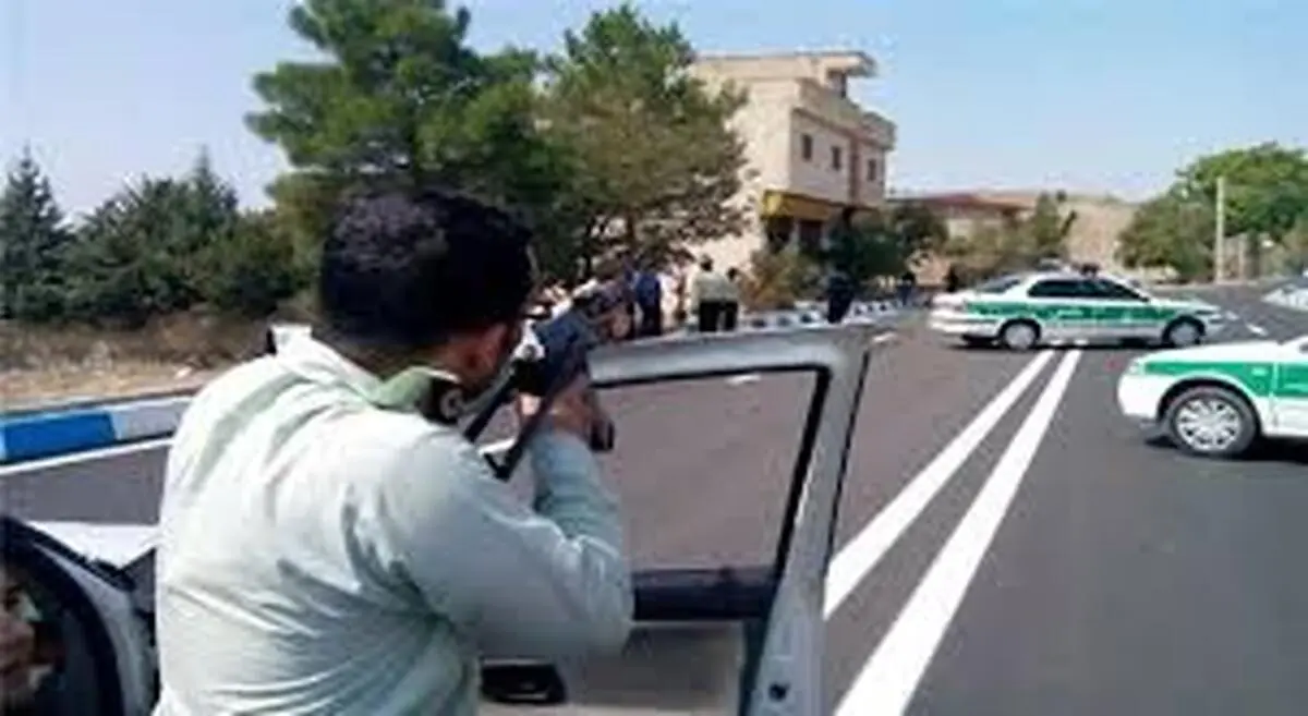 لحظه‌ی فرار عجیب متخلف رانندگی از دست پلیس+ویدئو 