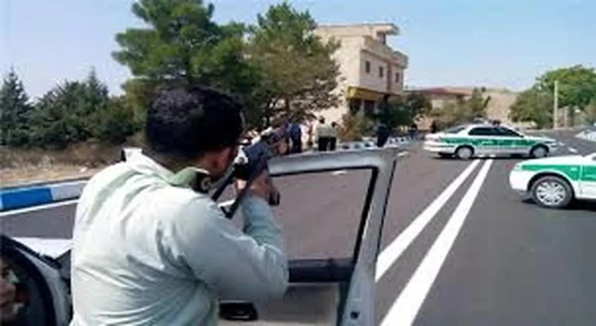 لحظه‌ی فرار عجیب متخلف رانندگی از دست پلیس+ویدئو 