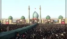 آخرین تشییع عمومی رهبر شهید؛ از مسجد جمکران تا حرم حضرت معصومه در شهر قم +عکس