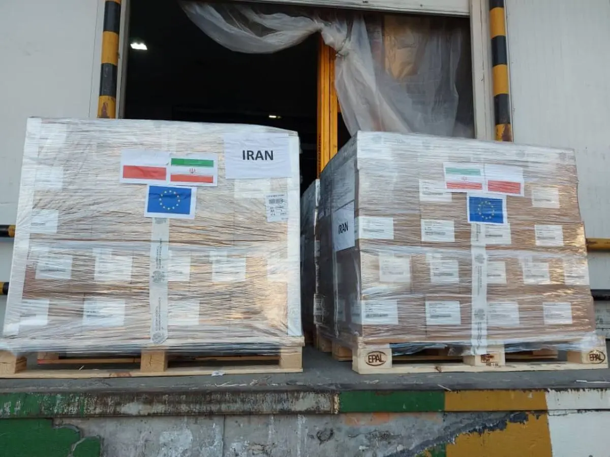 
دومین محموله یک میلیون دُزی آسترازنکا اهدایی لهستان وارد ایران شد