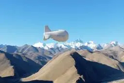 رکورد جدید چشم بادامی ها |  کشتی هوایی چینی ها رکورد شکست