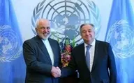 دومین تماس مجدد ظریف در 24 ساعت گذشته با دبیر کل سازمان ملل