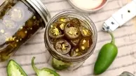 ترشی هالوپینو رو این بار با خامه درست کن | طرز تهیه ترشی هالوپینو +ویدئو