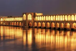 نقاشی از بیمارستان عیسی بن مریم اصفهان در دهه ۷۰ میلادی+عکس از همان منظره