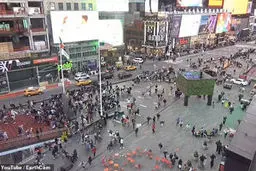 انفجار در میدان تایمز نیویورک + ویدئو 