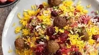 ناهار  آلبالو پلو با گوشت قلقلی درست کن، خیلی خوشمزه میشه | طرز تهیه آلبالو پلو با گوشت قلقلی مجلسی با طعمی بی نظیر+فوت و فن های سرآشپز