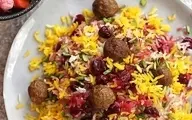 ناهار  آلبالو پلو با گوشت قلقلی درست کن، خیلی خوشمزه میشه | طرز تهیه آلبالو پلو با گوشت قلقلی مجلسی با طعمی بی نظیر+فوت و فن های سرآشپز
