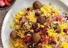 ناهار  آلبالو پلو با گوشت قلقلی درست کن، خیلی خوشمزه میشه | طرز تهیه آلبالو پلو با گوشت قلقلی مجلسی با طعمی بی نظیر+فوت و فن های سرآشپز