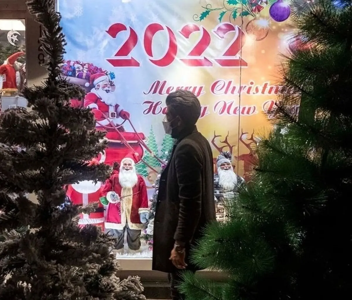 کریسمس در تهران+تصاویر