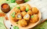 دیگه قارچ سوخاری رو تکراری درست نکن | قارچ سوخاری پنیری؛ انتخاب اول برای مهمانی‌ها +ویدئو