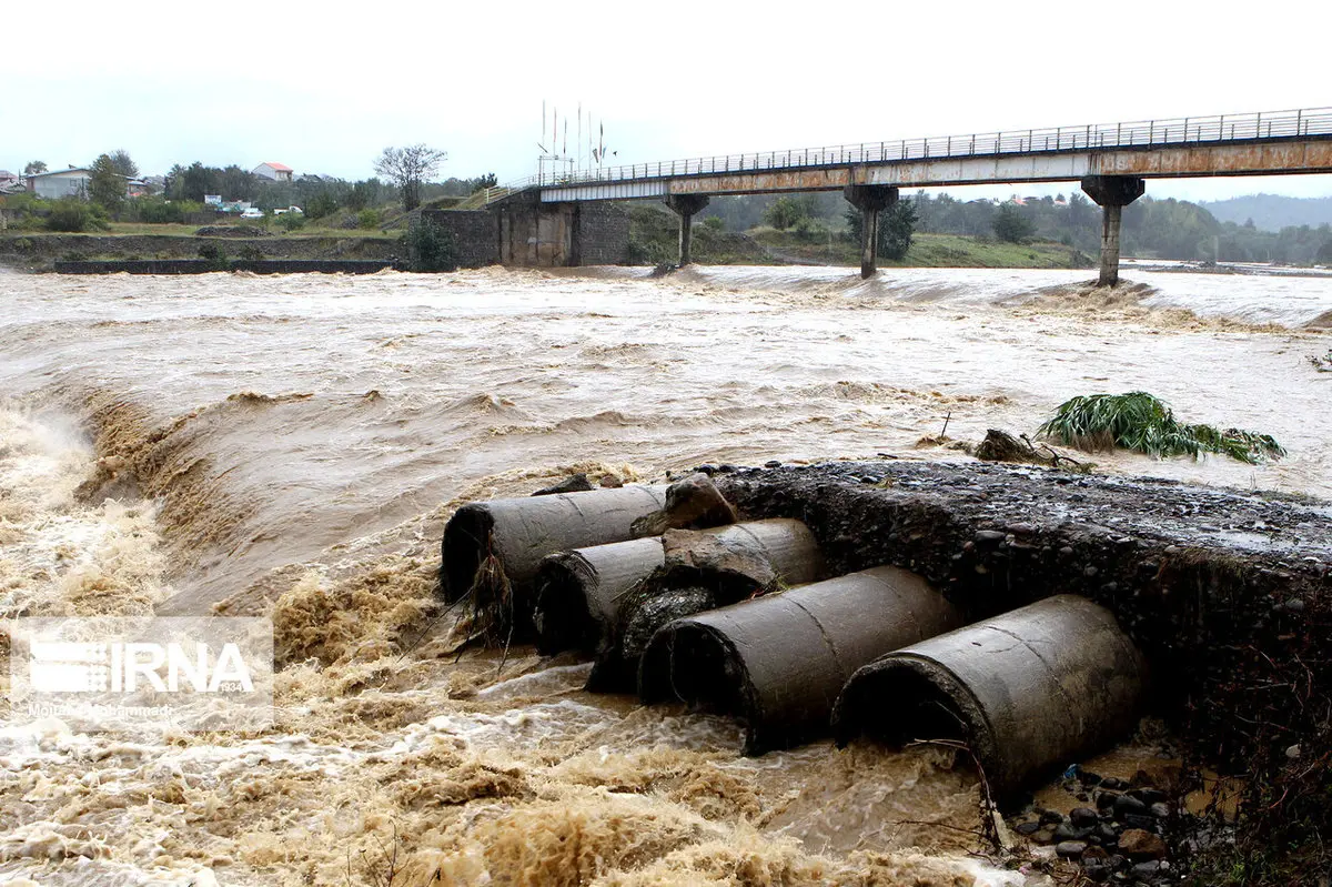 هشدار هواشناسی مبنی بر رگبار باران و بالا آمدن آب رودخانه‌ها