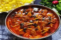 بلدی خورشت خلال درست کنی بیا بهت یاد بدم درستش کنی | طرز تهیه خورشت خلال +ویدیو
