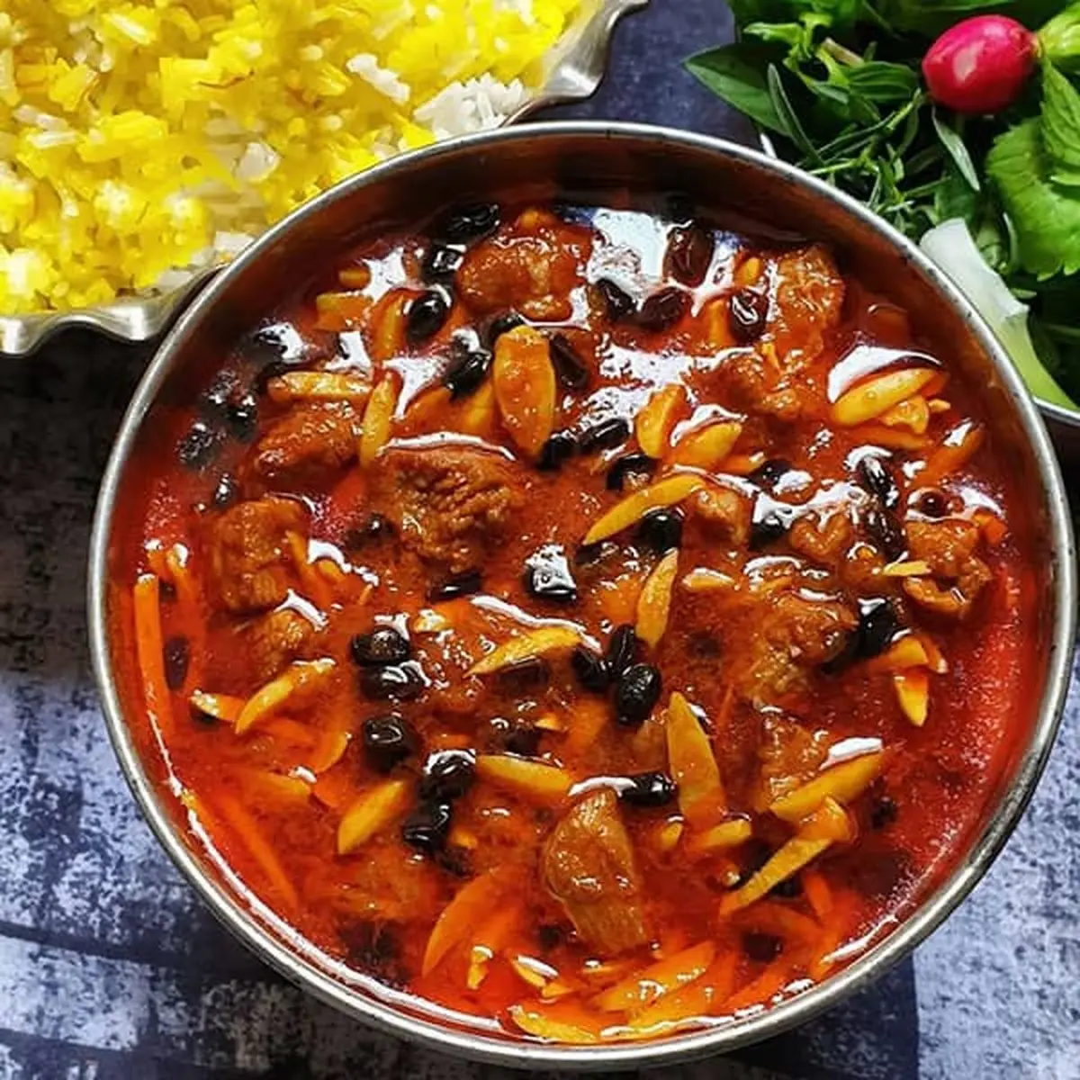 بلدی خورشت خلال درست کنی بیا بهت یاد بدم درستش کنی | طرز تهیه خورشت خلال +ویدیو