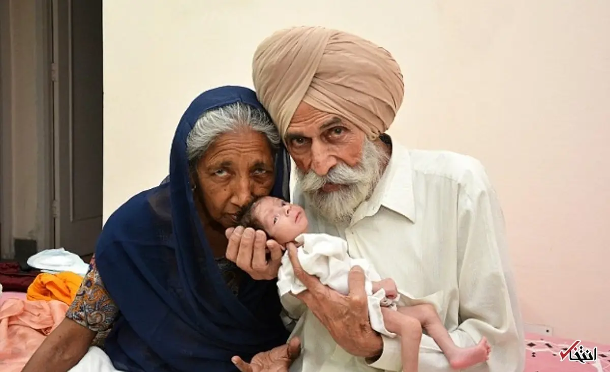 زن ۷۰ ساله اولین فرزند خود را به دنیا آورد 