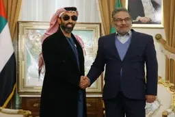 مشاور امنیت ملی امارات: ایران دارای موقعیت منحصر بفرد ژئو پولیتیکی و شاهراه ارتباط شرق و غرب جهان است