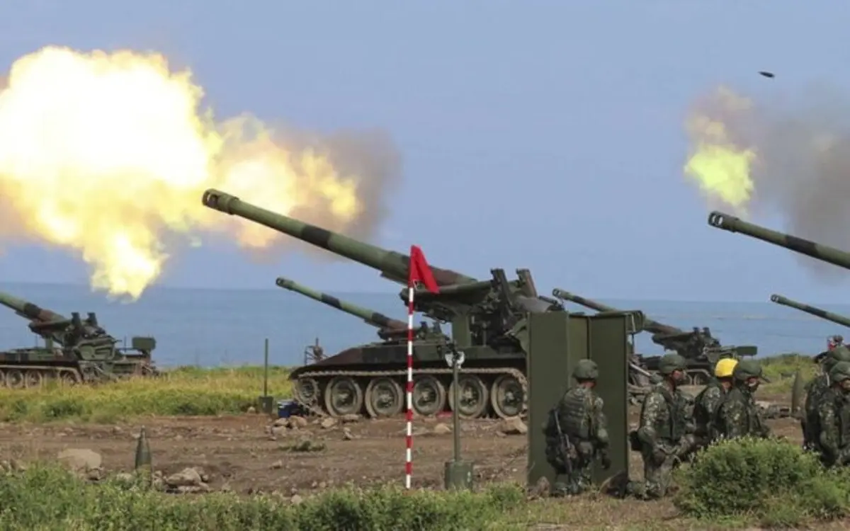 رزمایش نظامی تایوان در نزدیکی چین 