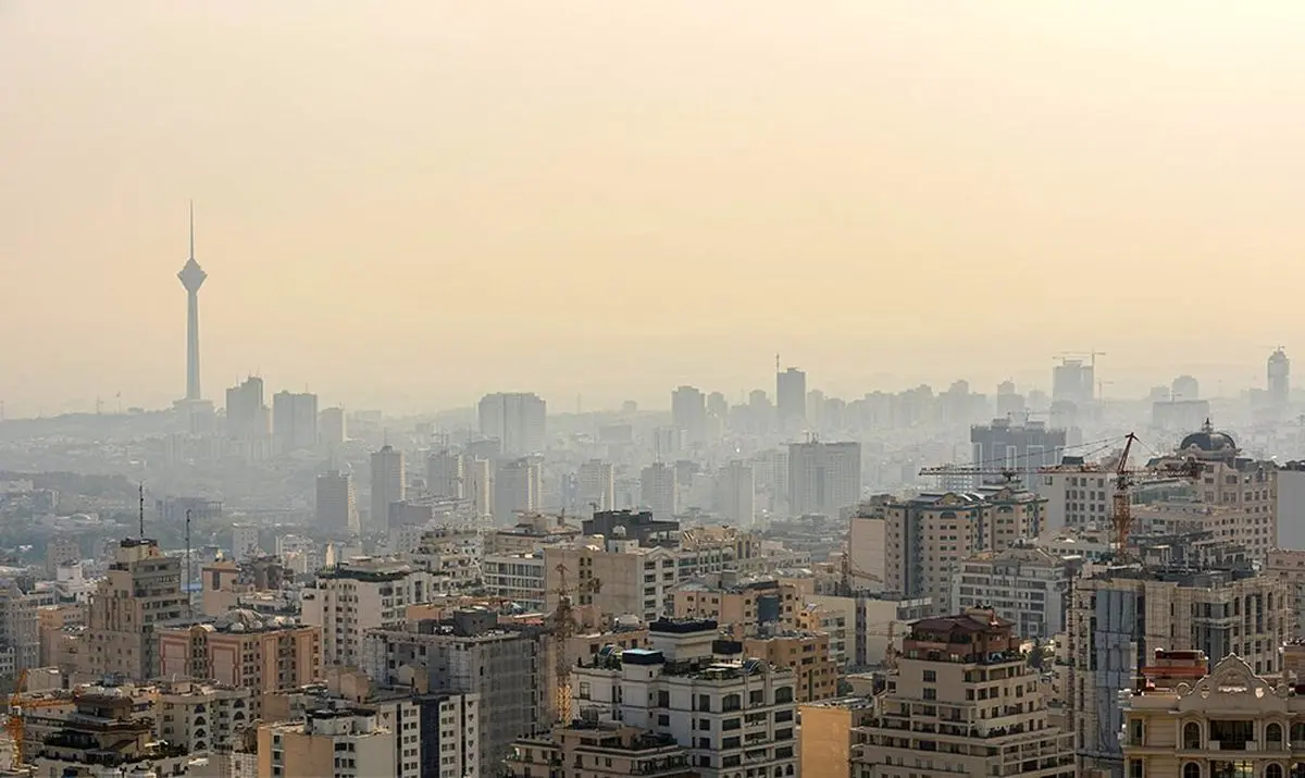 کیفیت هوای تهران وارد شرایط ناسالم شد