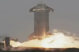 استار شیپ در پنجمین تجربه خود نیز موفق به فرود معکوس شد. ویدئو