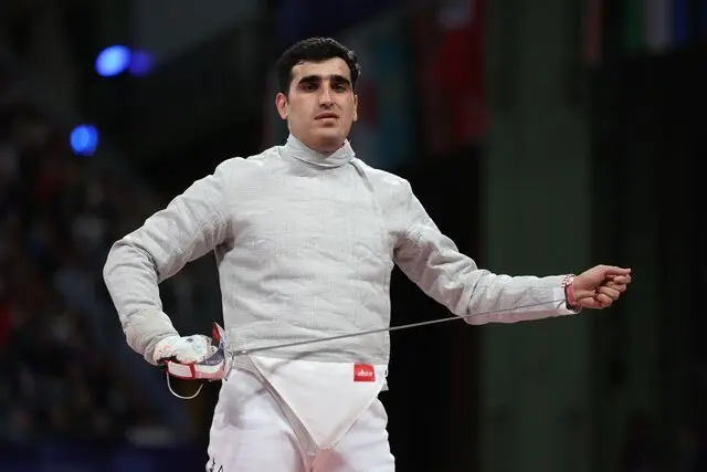 حذف اولین شمشیرباز ایران در المپیک پاریس | فتوحی باخت