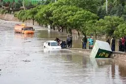 هسته اصلی سامانه بارشی پرمخاطره بعد از سه روز خراسان را ترک کرد + تصویر 