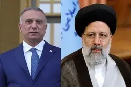 سید ابراهیم رئیسی با مصطفی الکاظمی دیدار  کرد.