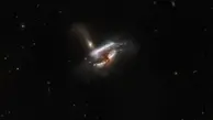 رصد کهکشان جدید توسط تلسکوپ فضایی هابل+ تصویر