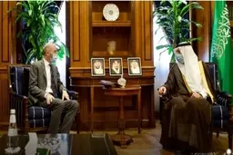 
دیدار رابرت مالی با عادل الجبیر 
