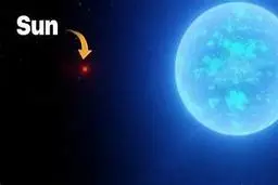 وحشت دانشمندان از بزرگترین ستاره جهان! | خورشید جلوی این ستاره کم می‌آورد +ویدئو