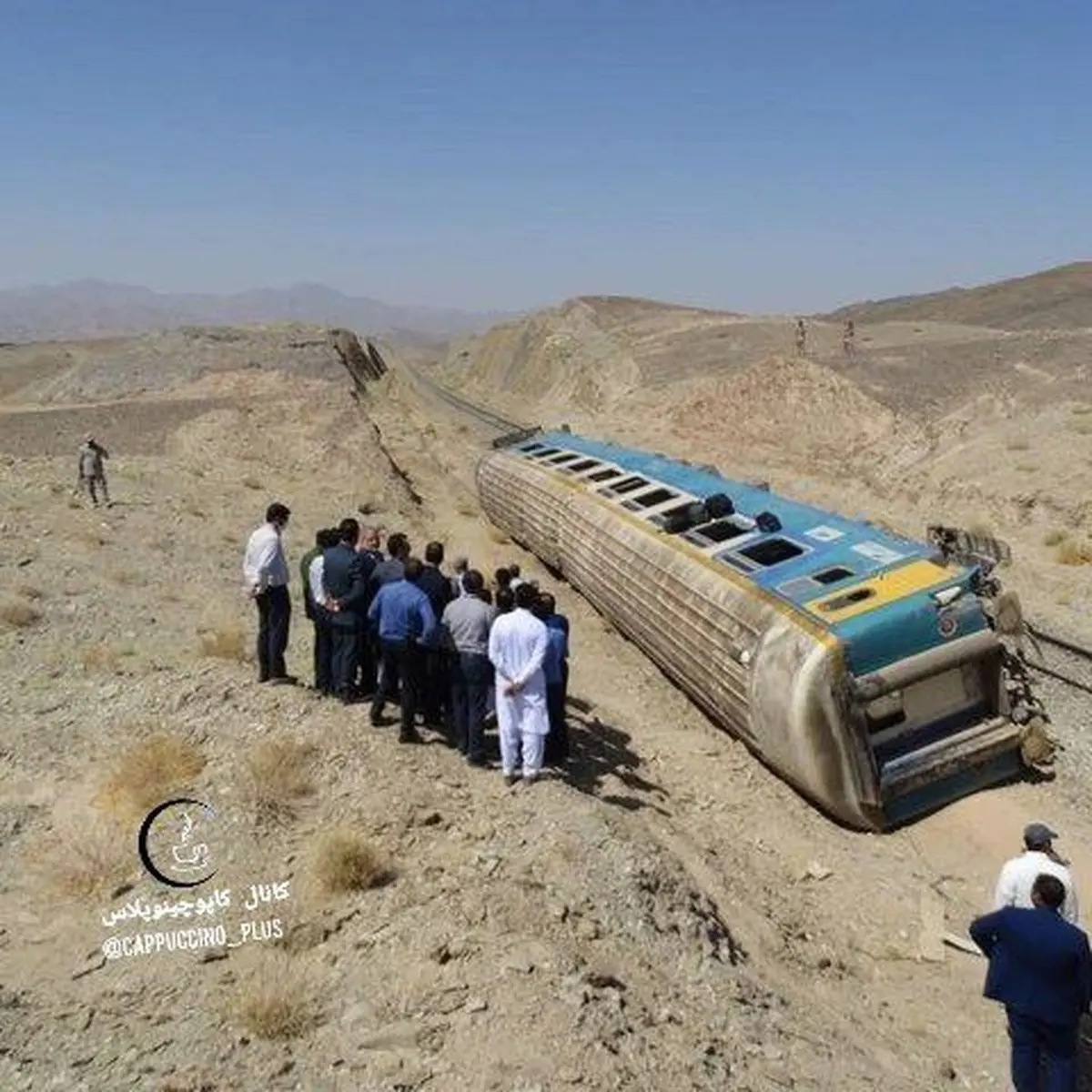 اولین تصاویر از خروج قطار مشهد از ریل | تصاویر مصدومان + ویدئو