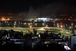 مقر موساد در جاده تفریحی صلاح الدین ویران شد 